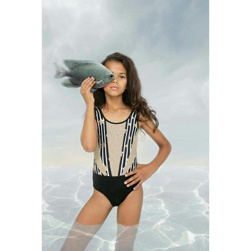 Luna Sleeveless One-Piece Swimsuit
