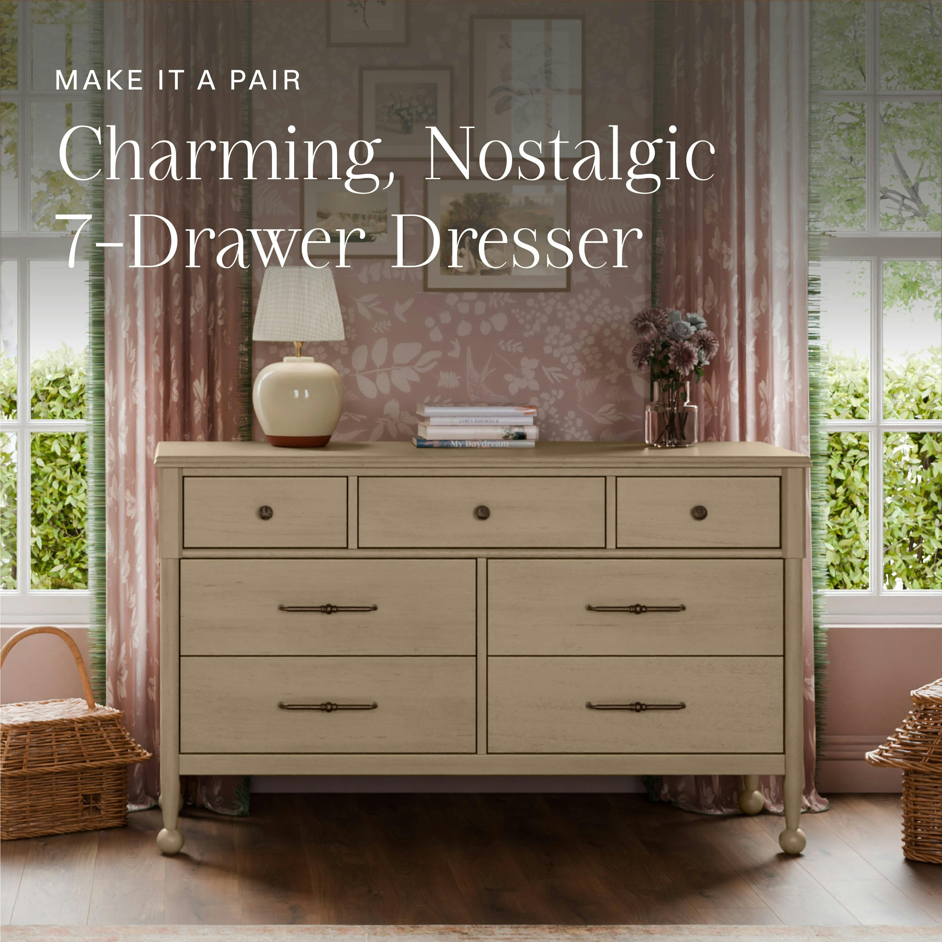 Namesake Alouette 3-in-1 Convertible Spindle Crib