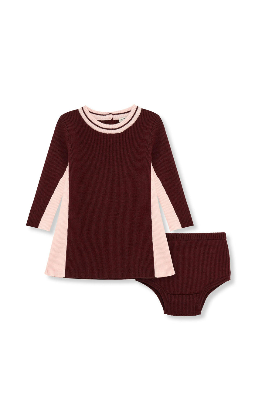 Colorblock Skater Dress (12-24M)