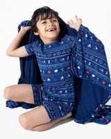 Sail Away Fair Isle Bamboo Blanket