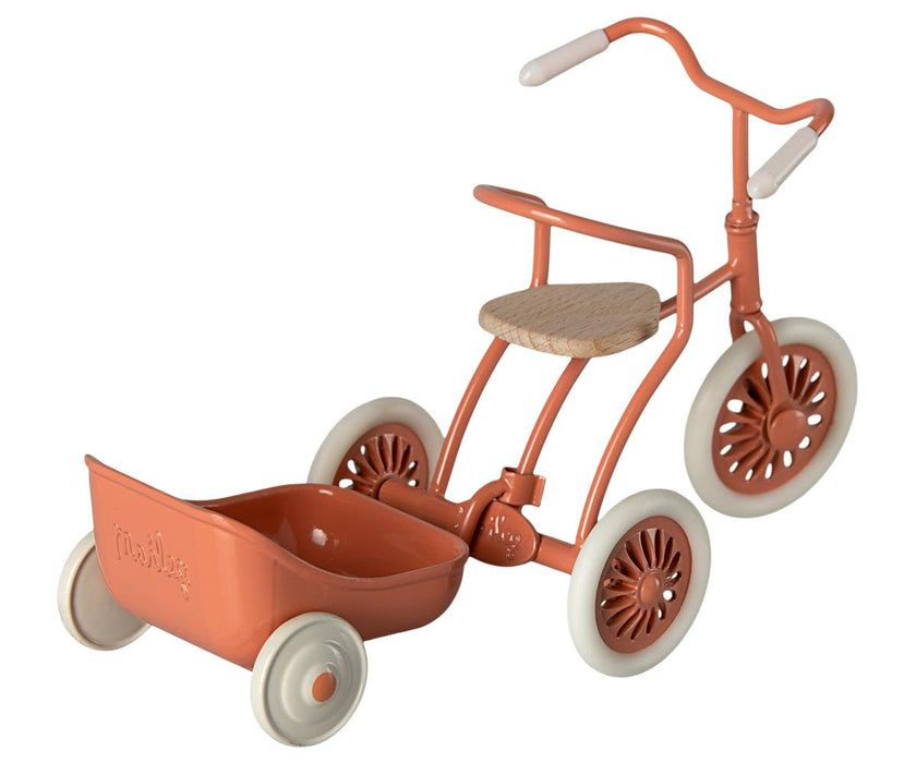 Tricycle Hanger, Mouse - Coral