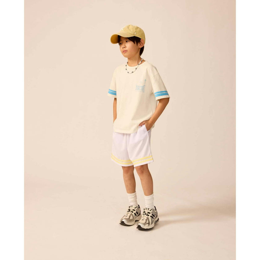 Basketball Shorts in Lemonade Trim