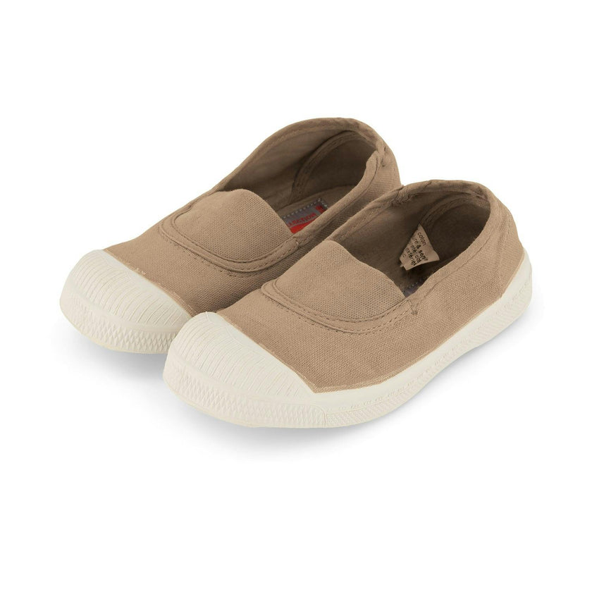 BENSIMON Kids -  Elastic Tennis Shoes - Shell