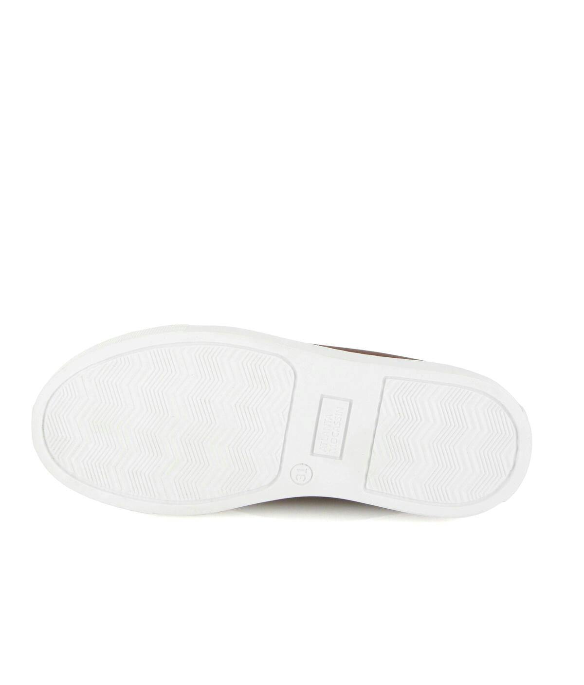 3 Straps Sneakers - cuoio smooth