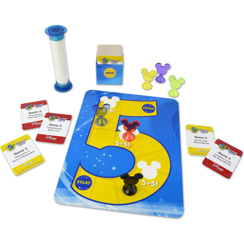 5 Second Rule Disney Edition Fun Family Game