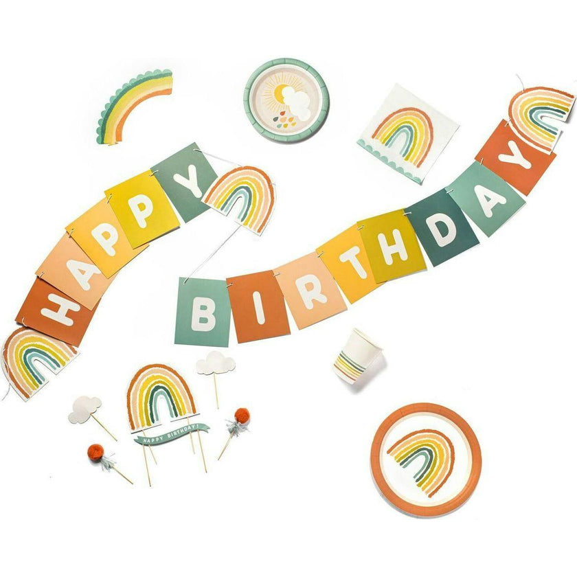 Little Rainbow - Birthday Party Supplies in a Box