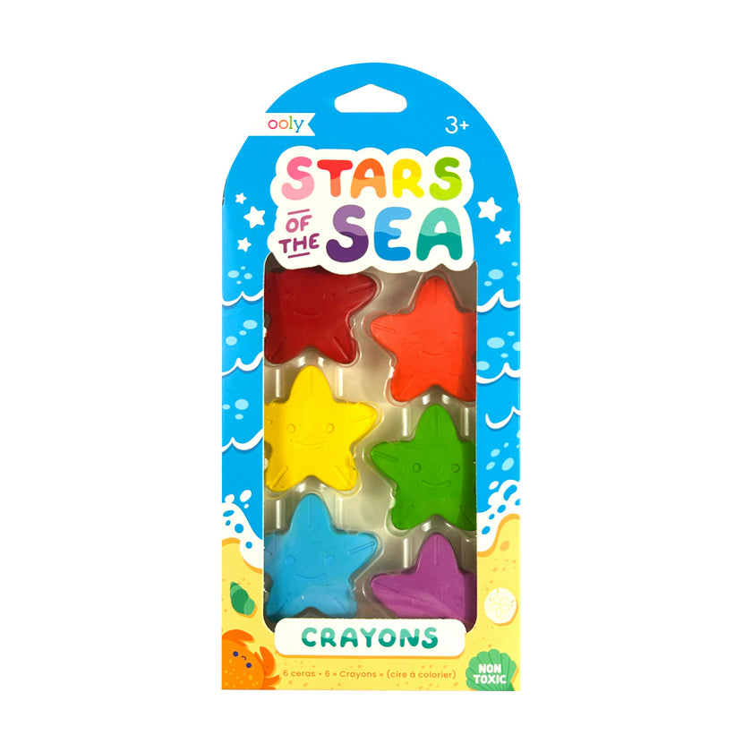 Stars of the Sea Crayons - Set of 6