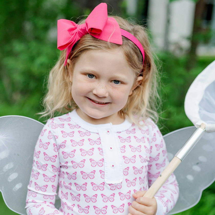 Alden Girls' Pajama Pant Set - Cartie Butterflies