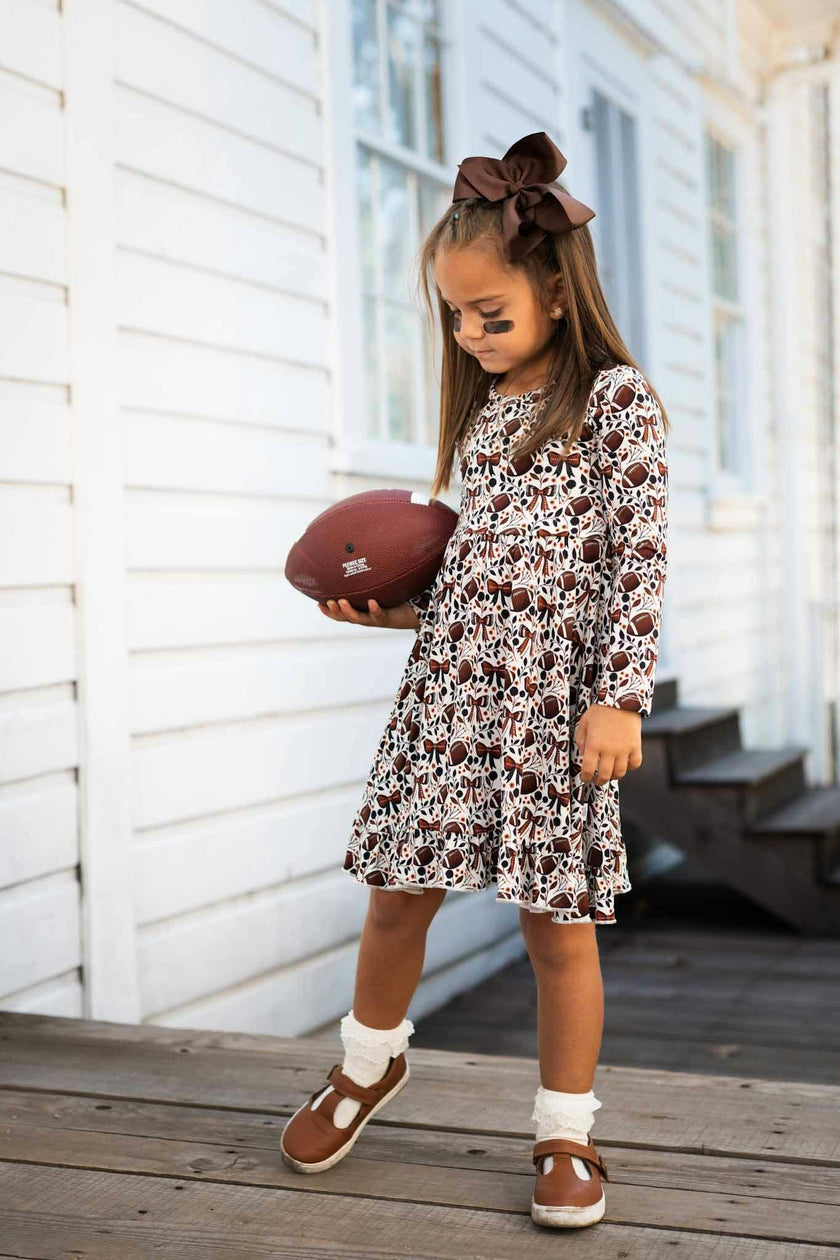 Game Day Blooms Twirl Dress