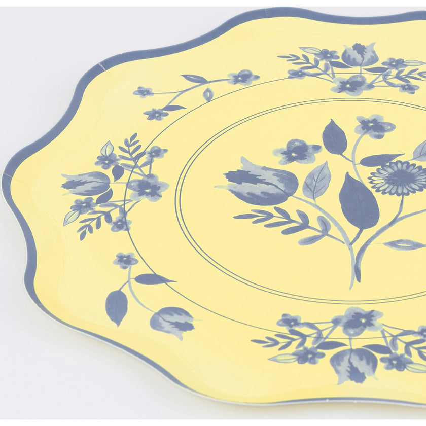 Vintage Botanical Side Plates