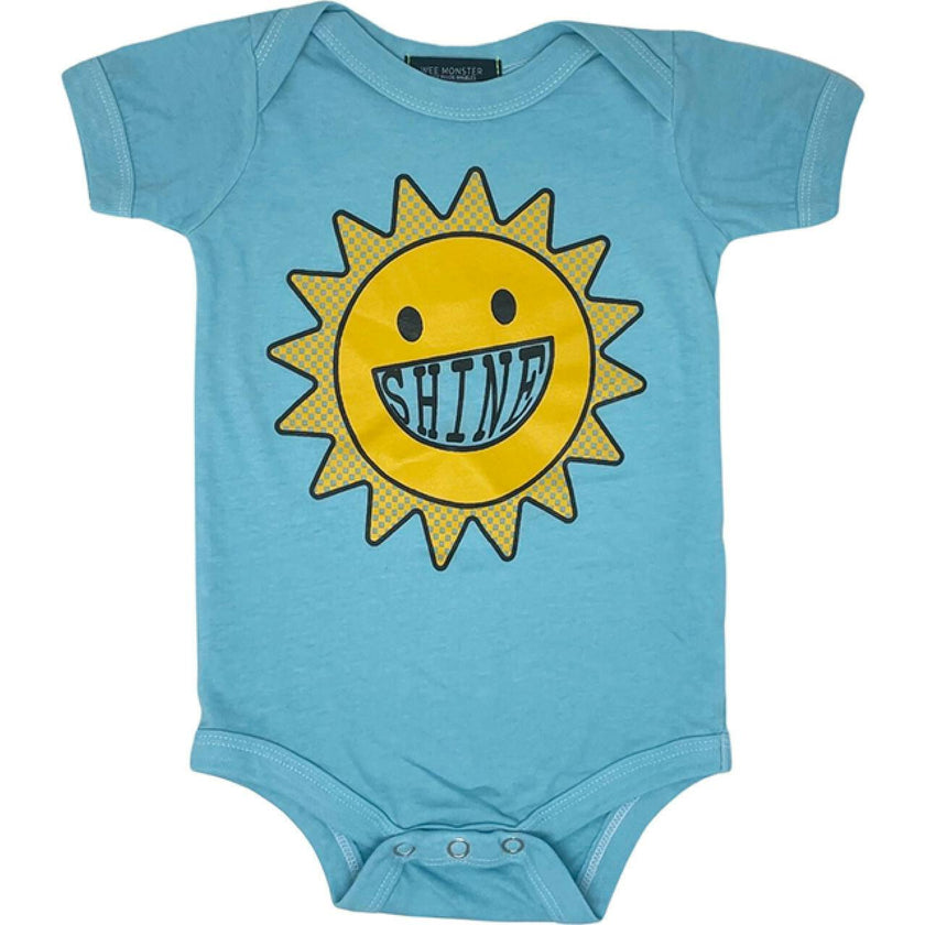 Sunshine Blue Baby Onesie - Unisex for Boys and Girls