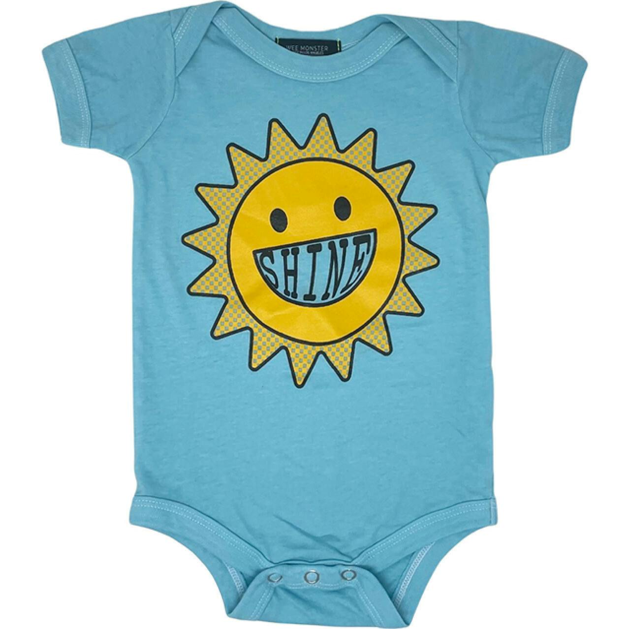 Sunshine Black Baby Onesie - Unisex for Boys and Girls