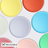 Small Bright Mix Compostable Plates