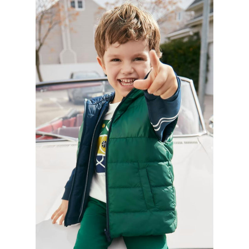 Boys' Reversible Quilted Vest