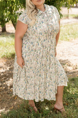 Amber Dress in Autumn Bouquet