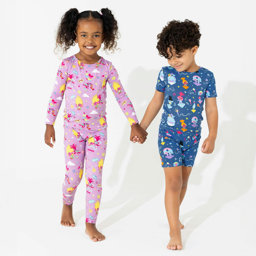 Trolls Harmony Valentine's Bamboo Kids Pajamas