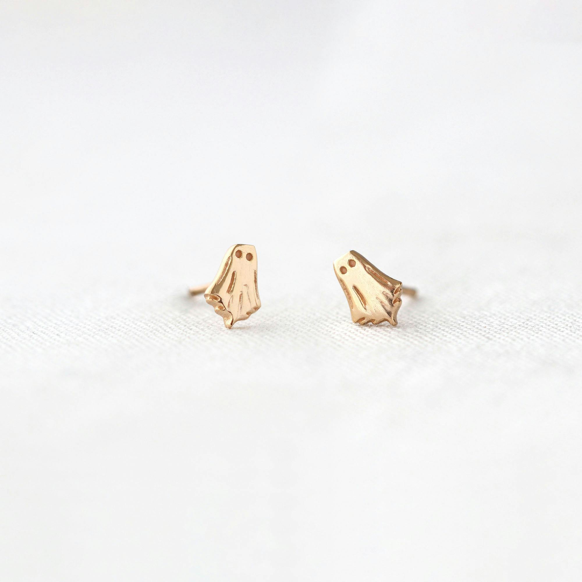 Ghost Stud Earrings