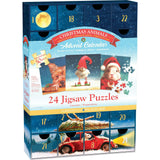 Eurographics: Puzzle Advent Calendar: Christmas Animals Individual Jigsaws