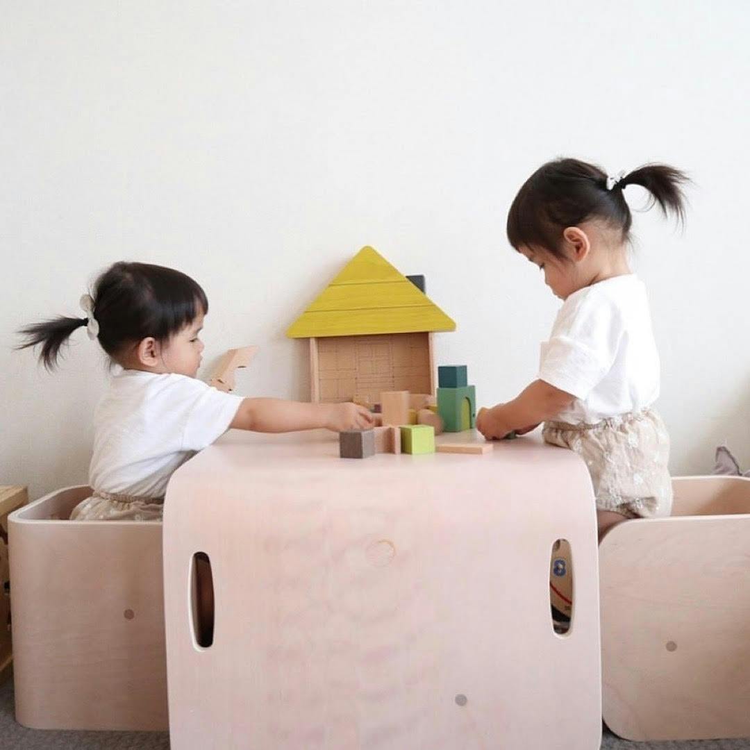 Tsumiki tidy toy block set house