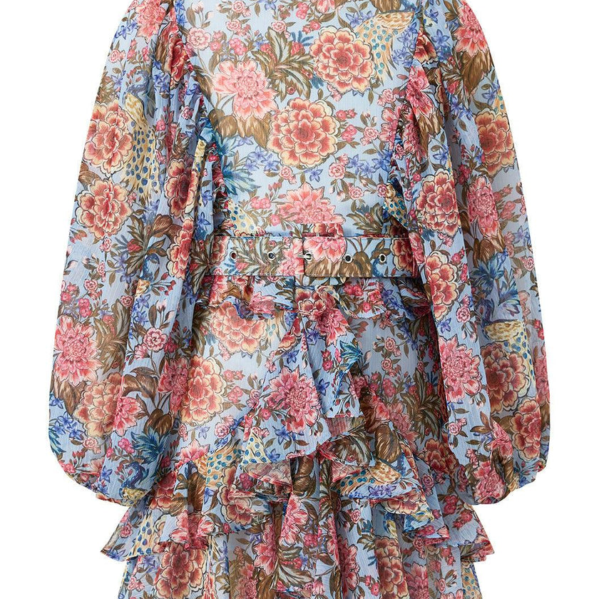 Iliana Sleeve Mini Dress
