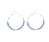 Windansea Hoops ~ Salty Shells