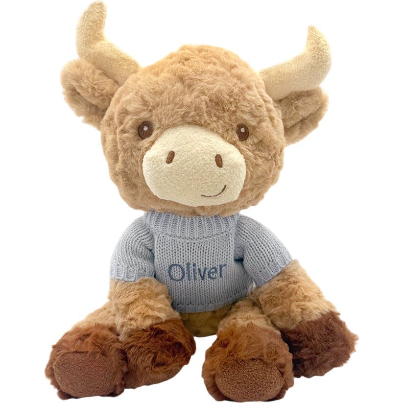 Personalized Harriet Highland Welcome Baby Hamper