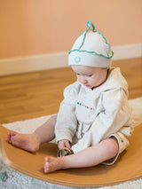 children's cotton hat - creamy avocado