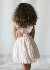 Chloé | Corduroy Cotton Anglaise Dress | Primrose