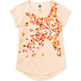 Mosaic Graphic Tunic, Pink