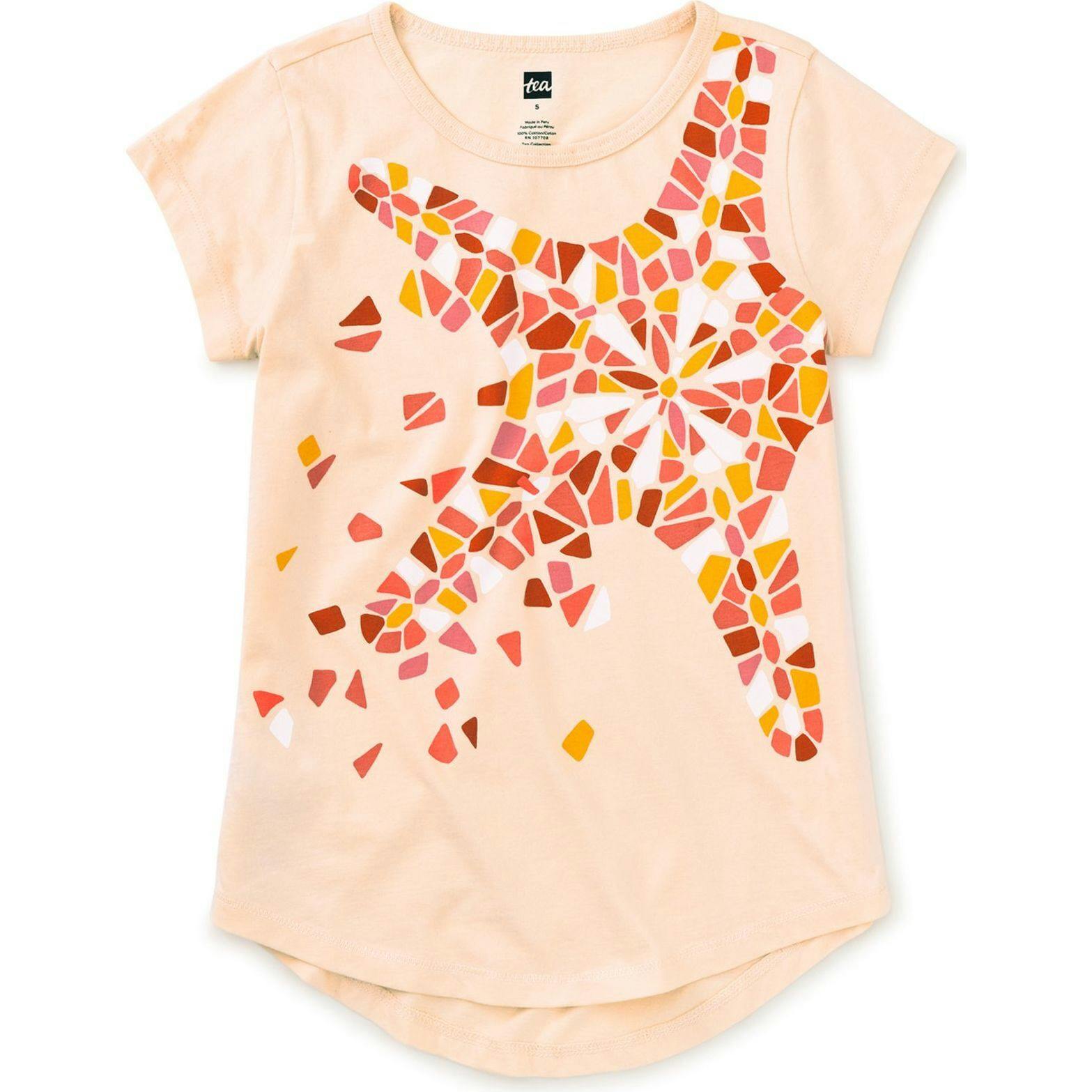 Mosaic Graphic Tunic, Pink