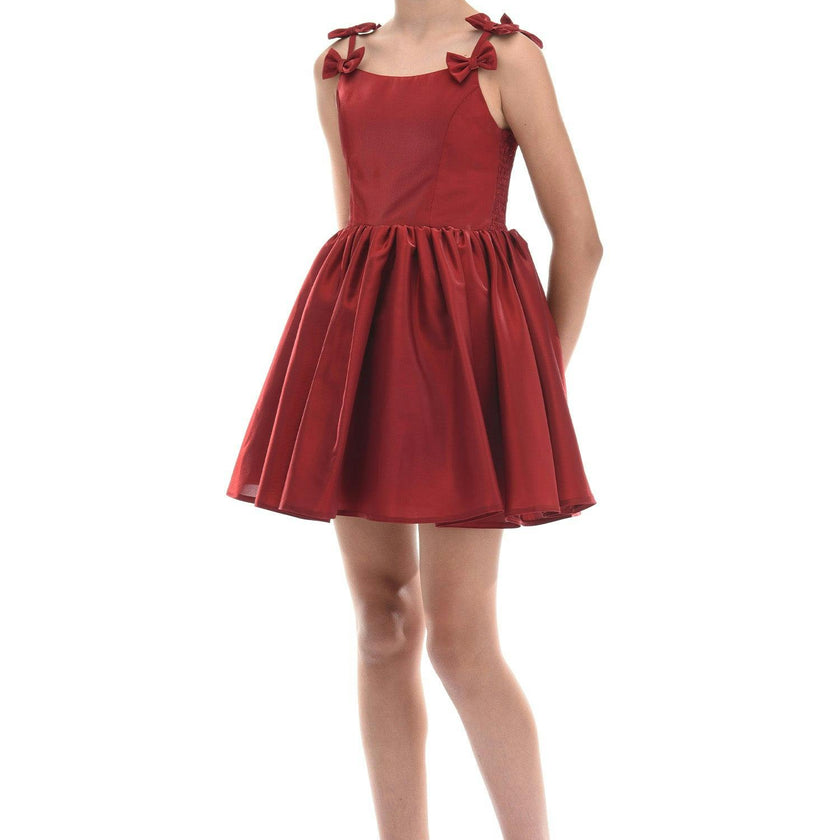 Red Bow Dumont Dress