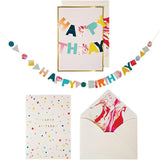 Happy Birthday Garland Card