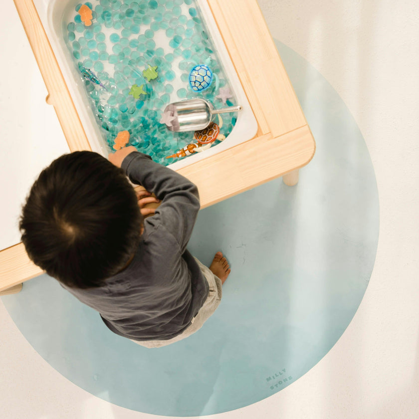 Catch All Mat for Mealtime & Playtime Mess