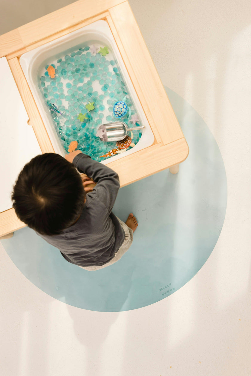 Catch All Mat for Mealtime & Playtime Mess