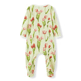 Tulip Luxe Stretch Zipper Footed Romper