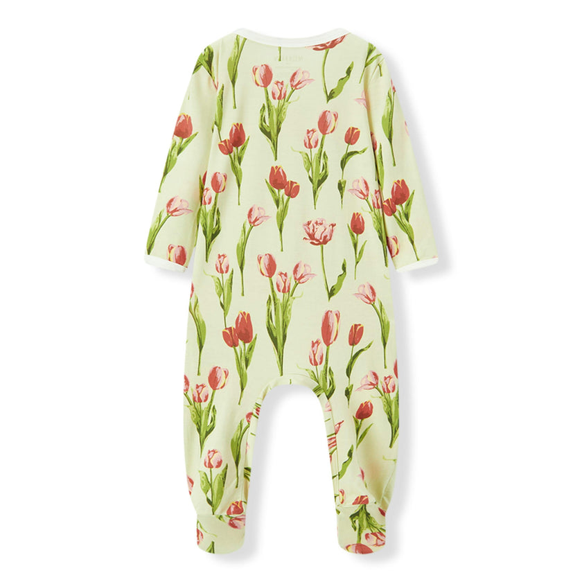 Tulip Luxe Stretch Zipper Footed Romper