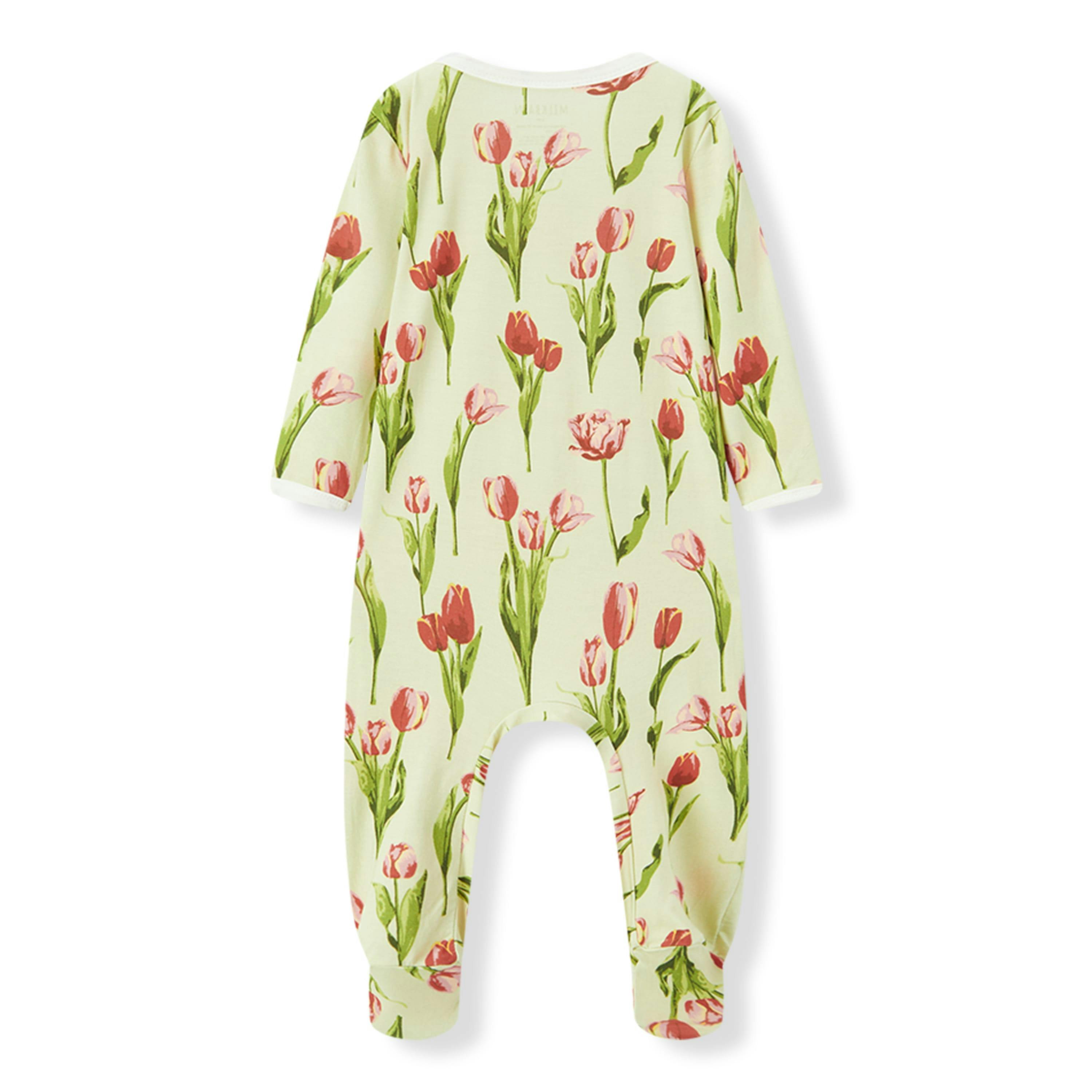 Tulip Luxe Stretch Zipper Footed Romper
