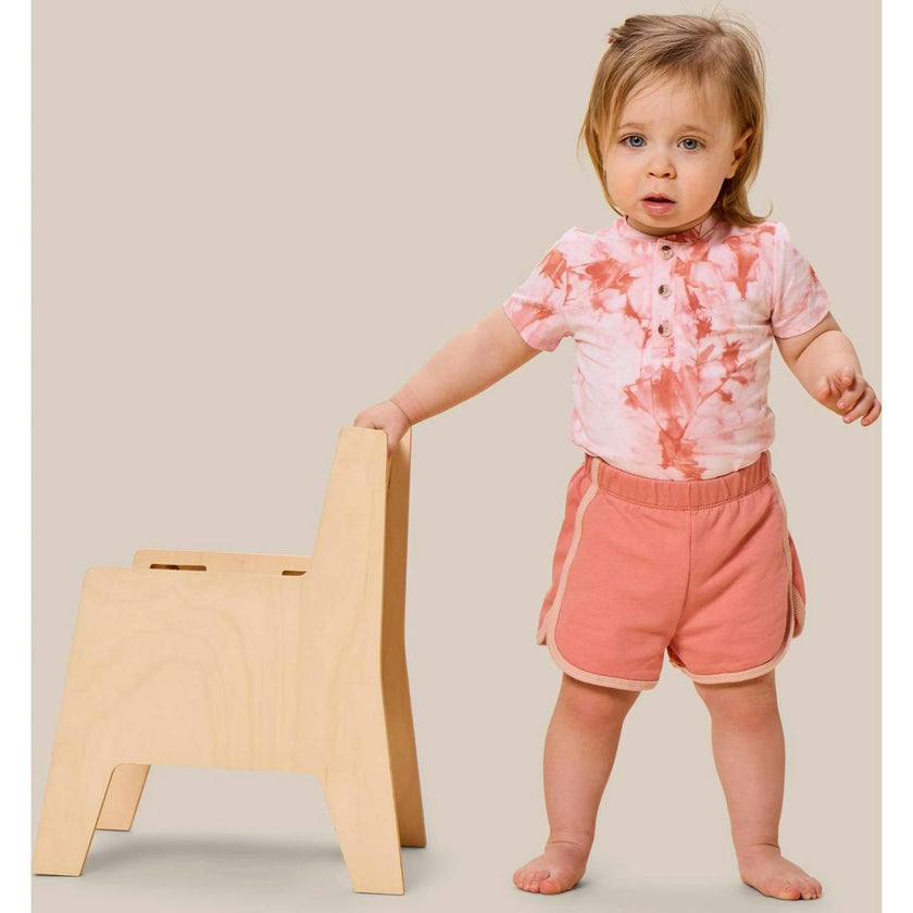 Tie Dye Henley Onesie