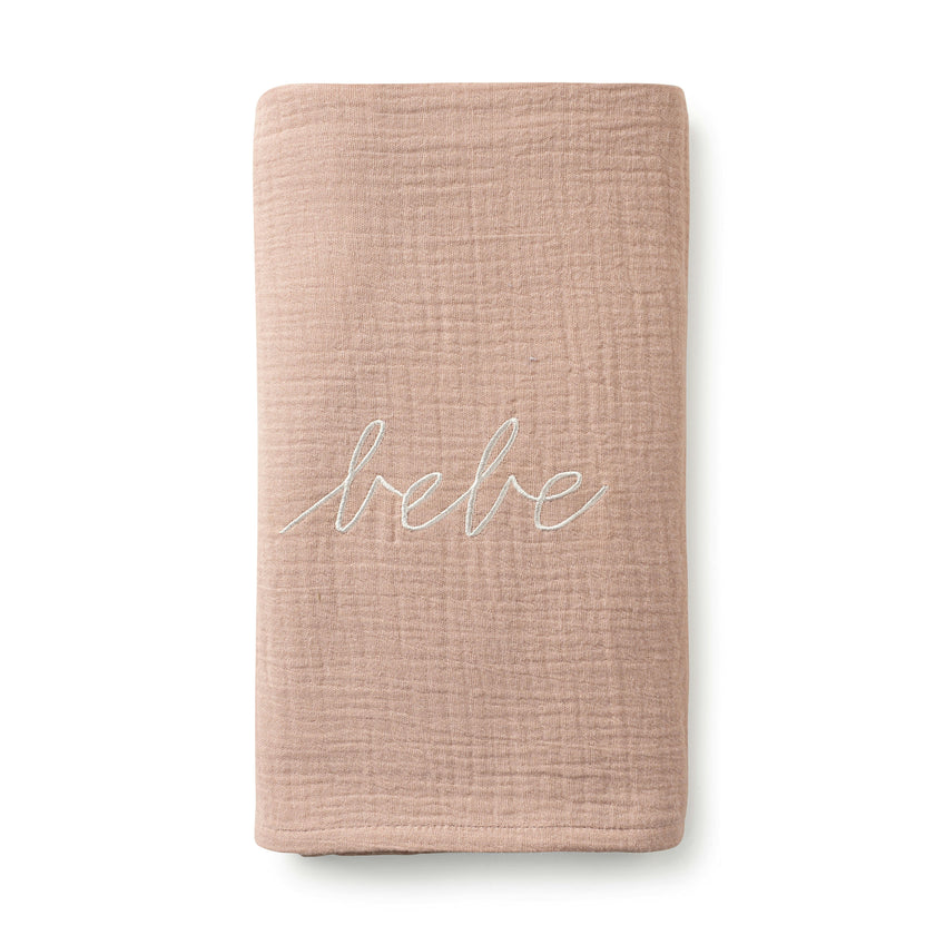 Pink Gauze Bebe Swaddle