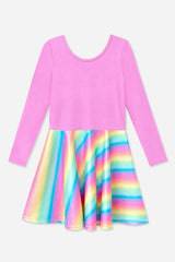 Simply Soft Long Sleeve Skater Dress