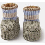Chunky Ribbed Knit Anti-Grip Sole Slip-On Slippers