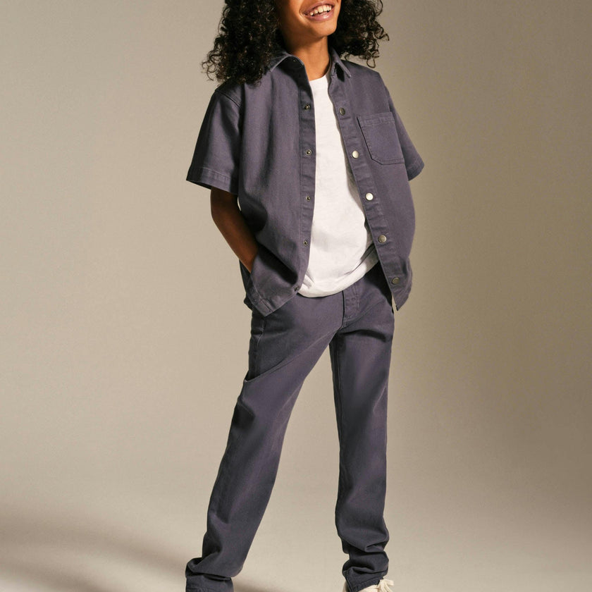 Brady Slim Chino | Stone Blue