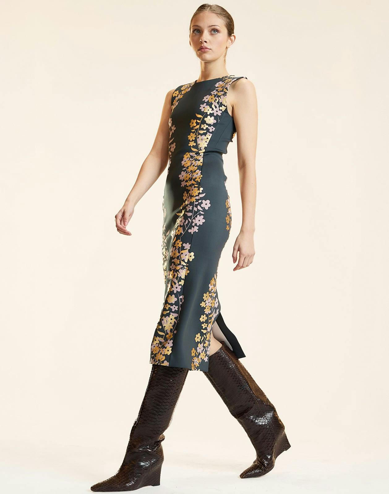 Sleeveless Bonded Dress