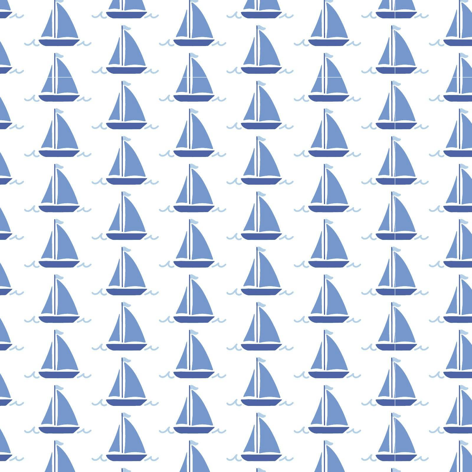 Charles Boys' Short Set - Sailing Away