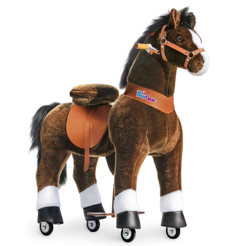 Model U® Horse Ride-On Toy Age 7+ – Chocolate