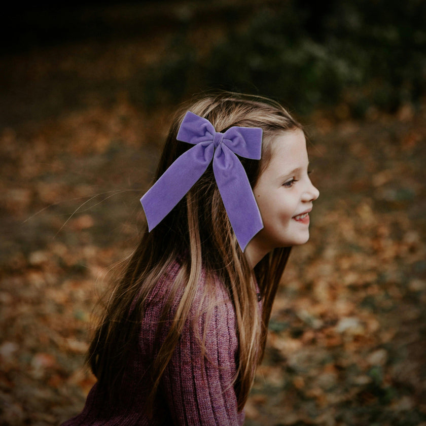 Big Velvet Bow, Lilac