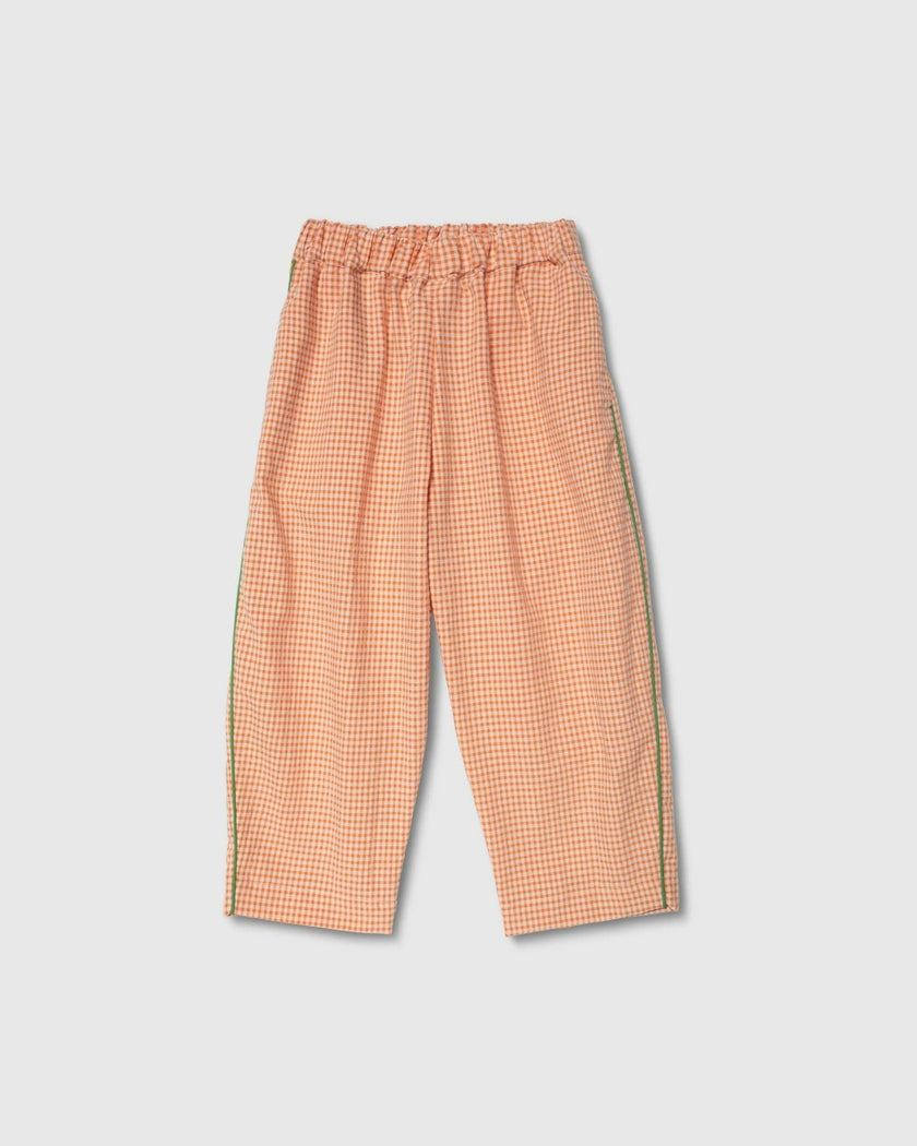 Friday Pant in Orange Gingham