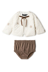 Contrast 2Pc Set Cream
