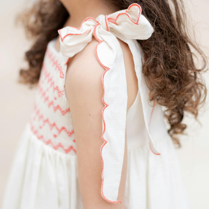 Margot Girl Dress - Shells