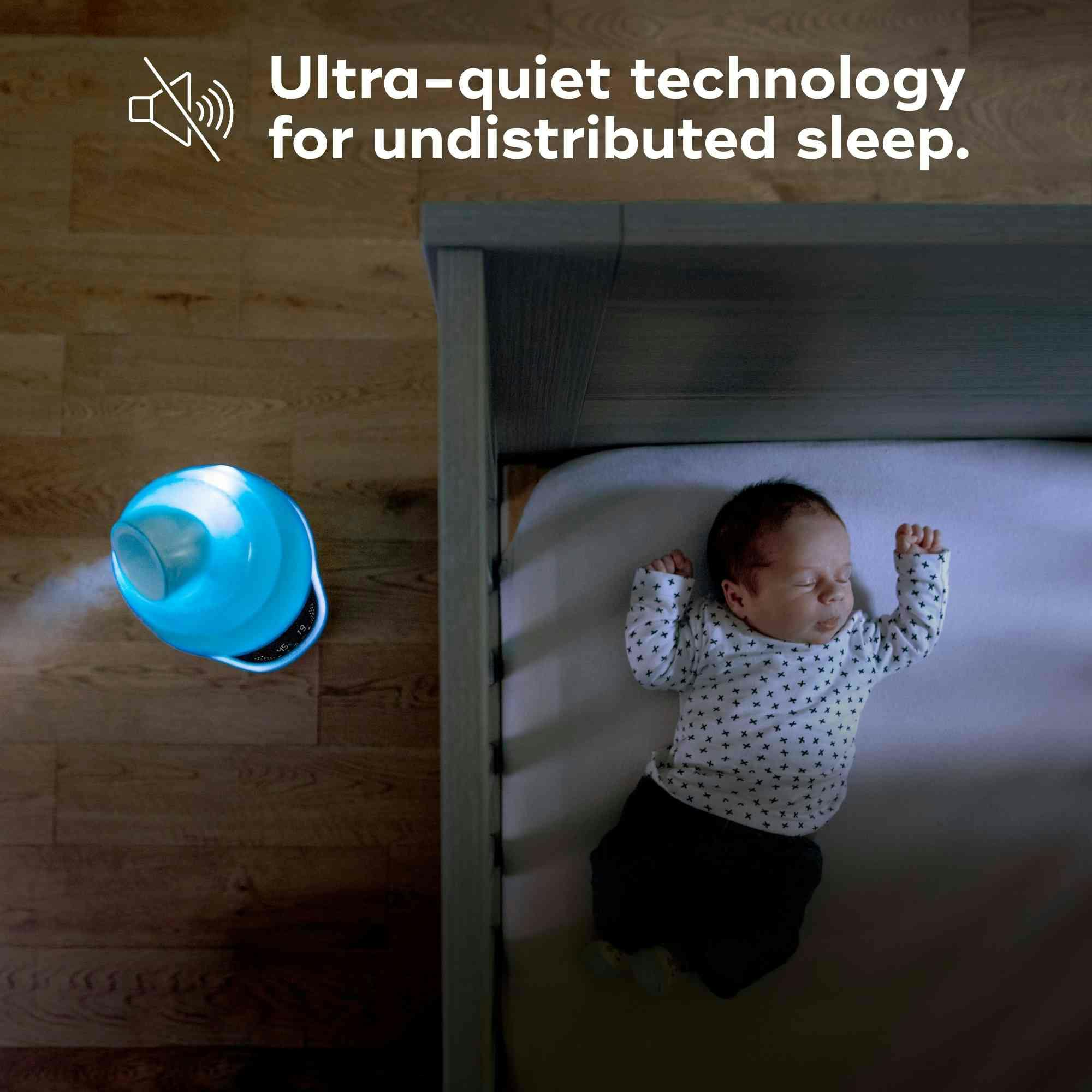 Hygro+ Cool Mist Baby Humidifier – 3-in-1 with Diffuser & Nightlight